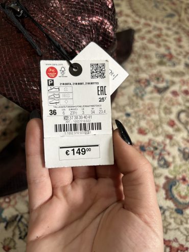 Bottes zara neuf
