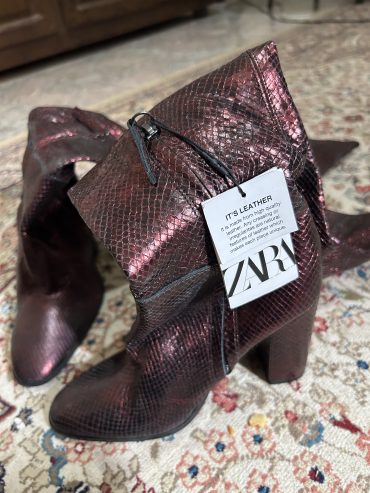 Bottes zara neuf